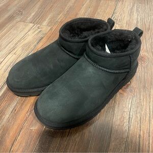 ugg ultra minis black womens size 8